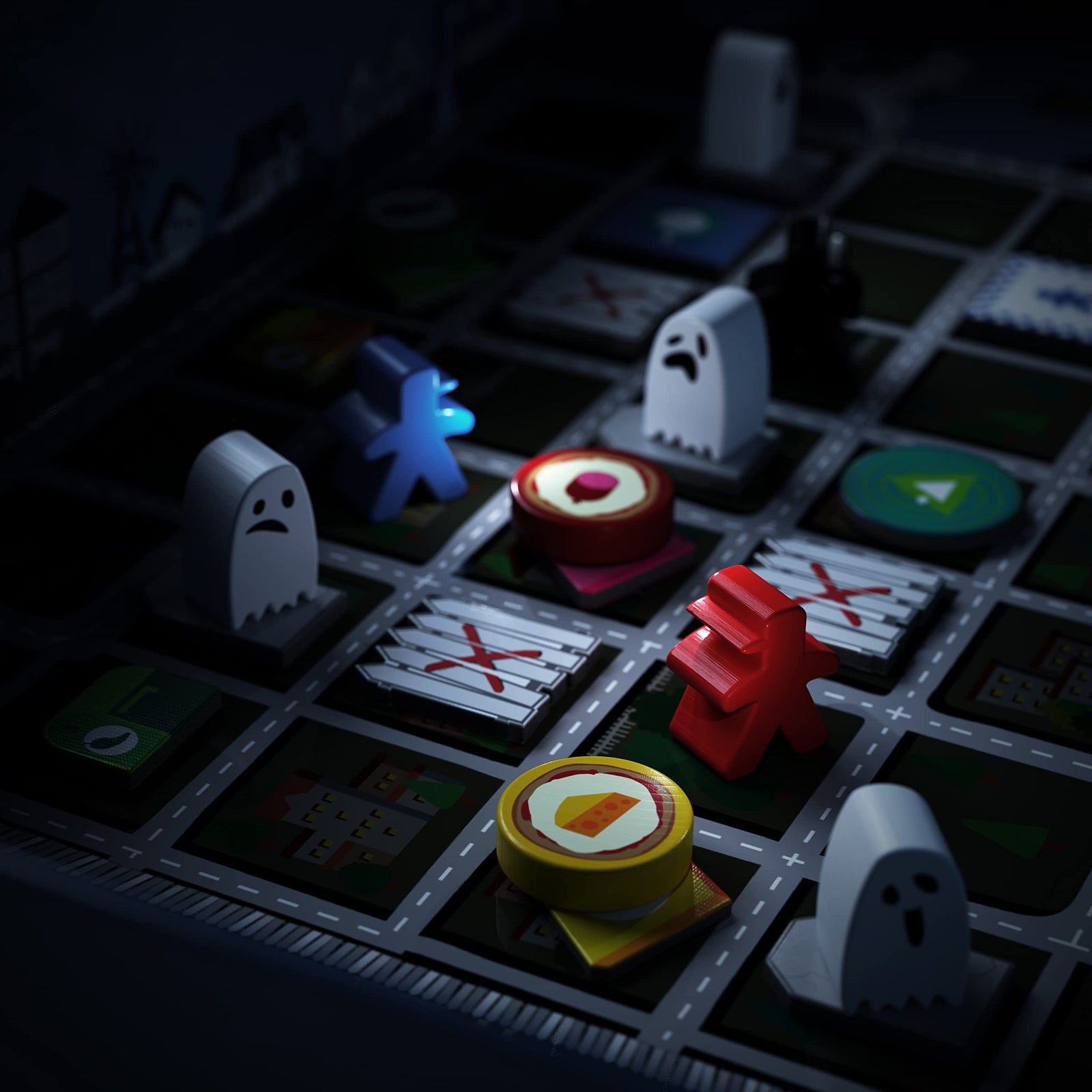 Psychic Pizza Deliverers Go to The Ghost Town - Board Game - 3-5 Players - 30-45 Minutes Play Time 2