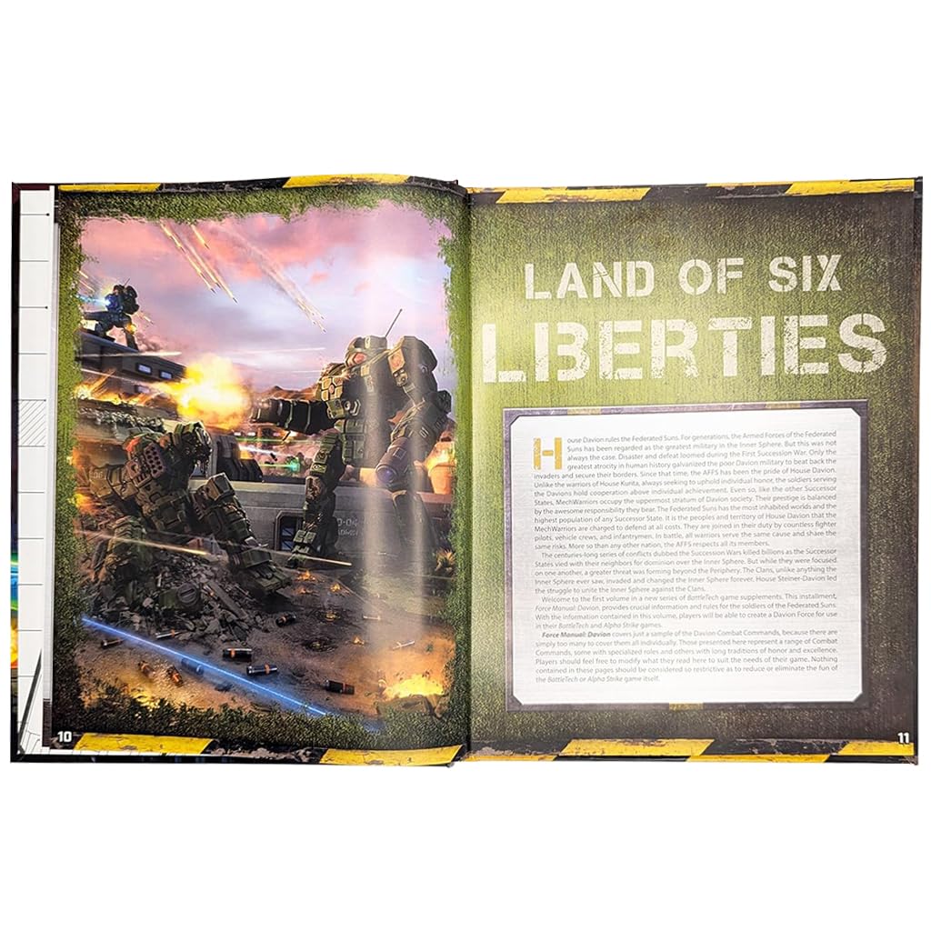 Battletech Force Manual Davion Roleplaying Game by Catalyst Game Labs 5