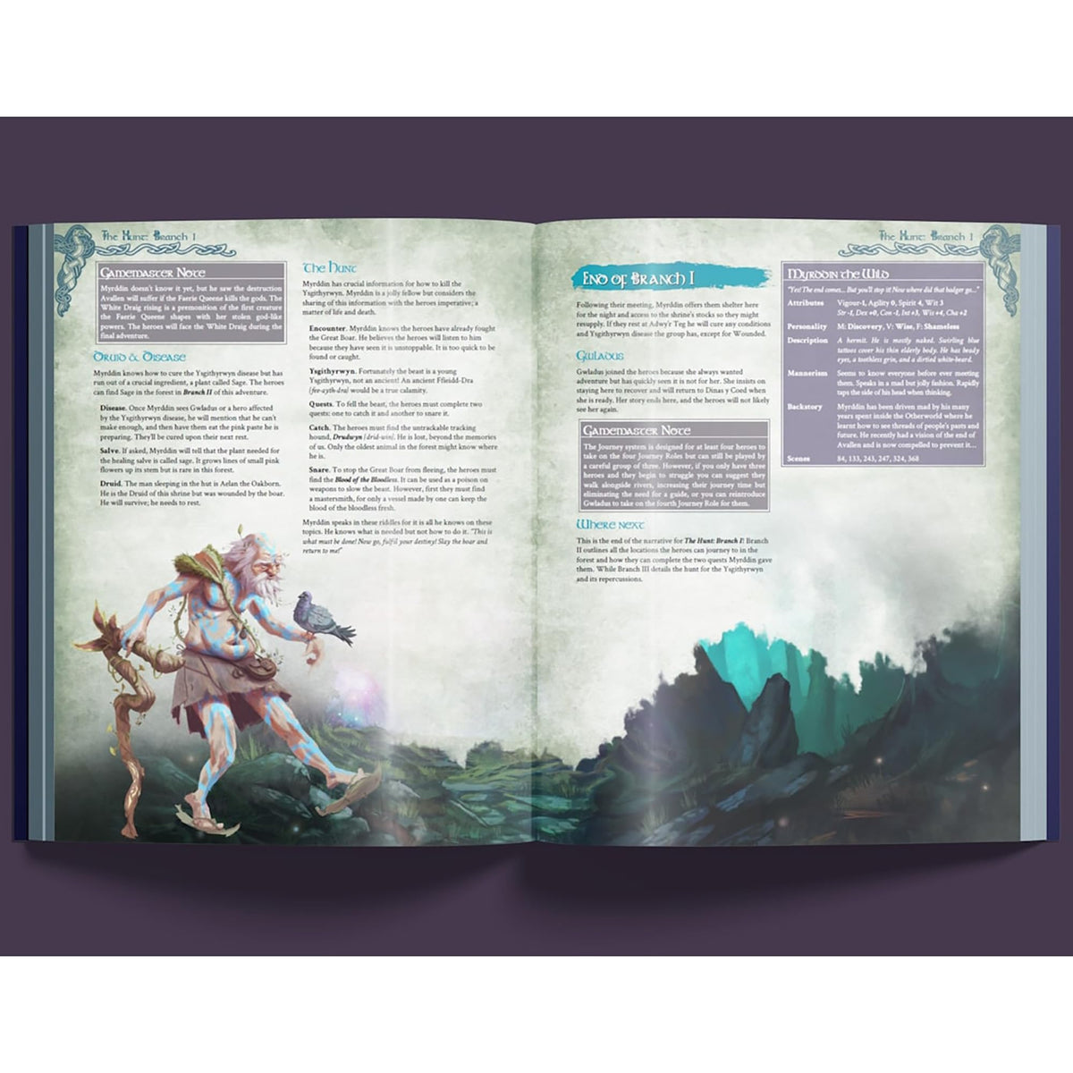 Modiphius Entertainment: Legends of Avallen: Against The Faerie Queene - Hardcover RPG Campaign Book, Fantasy TTRPG, 370 pgs, New Legendary Paths 7
