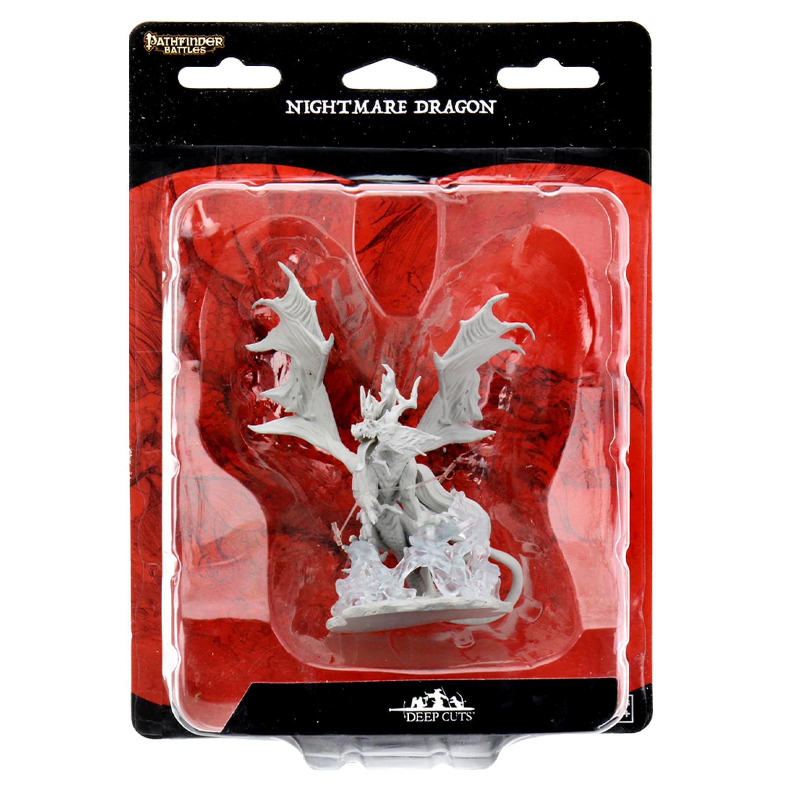 Nightmare Dragon Pathfinder Battles Deep Cuts Unpainted Miniatures W12 100DEEP Miniature Game by Wiz Kids 1