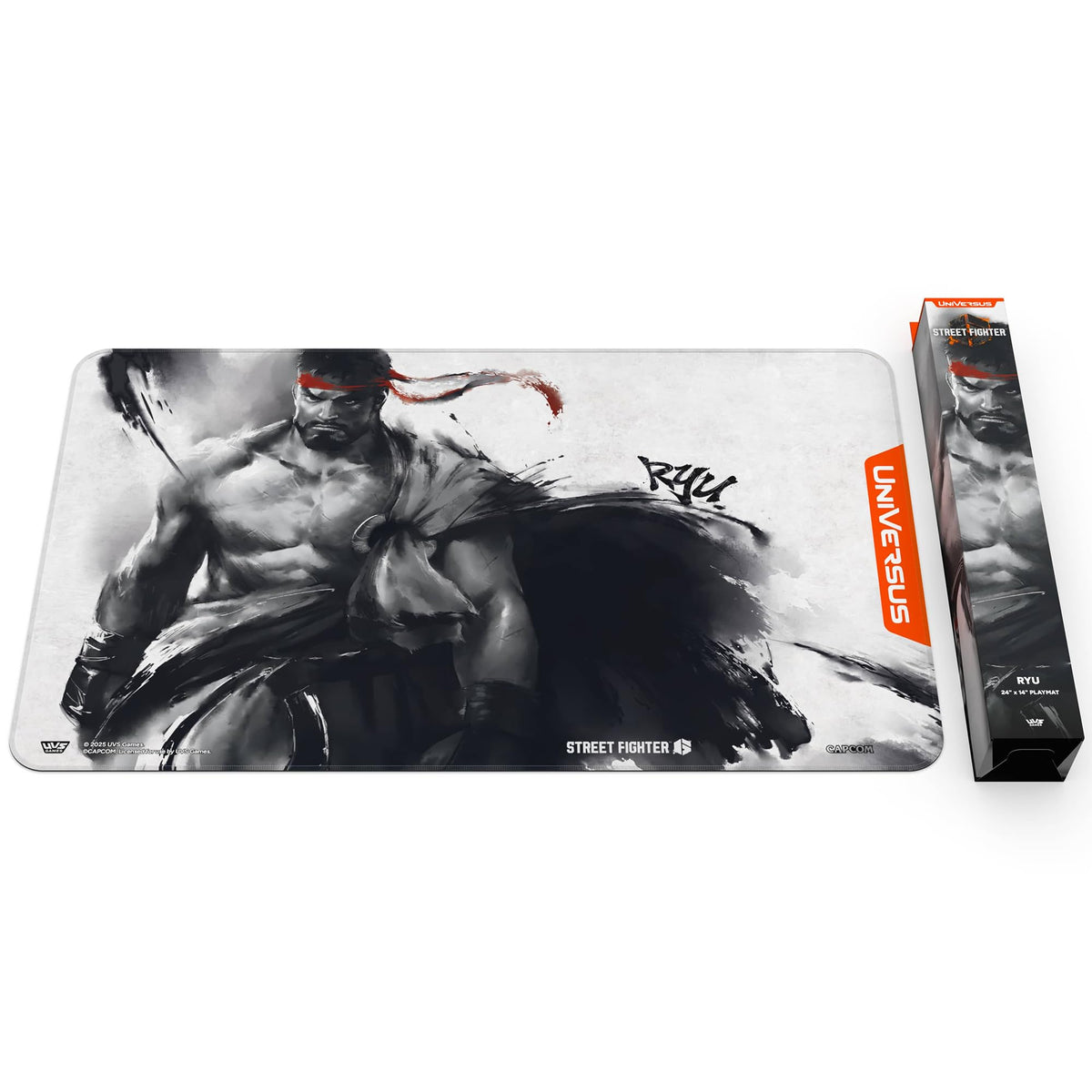 UVS Street Fighter 6 Challenger Series Playmat Ryu Trading Card Game by UniVersus 5