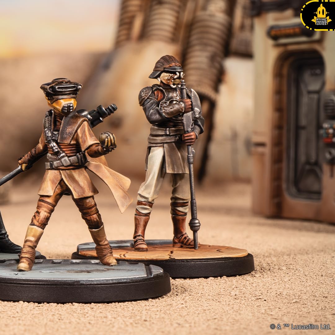 Atomic Mass Games Star Wars Shatterpoint Fearless and Inventive Squad Pack - Tabletop Miniatures Game, Strategy Game for Kids and Adults, Ages 14+, 2 Players, 90 Minute Playtime, Made 7