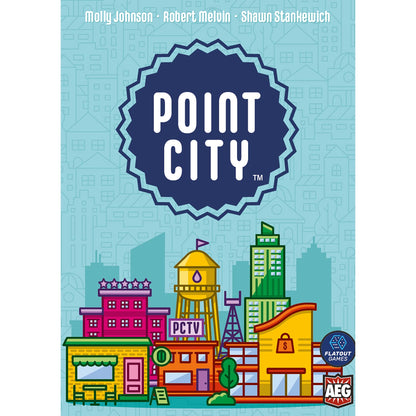 AEG & FlatOut Games | Point City - A City Building Card Game for The Whole Family | Easy to Learn | Quick to Play | Ages 10+ | 1-4 Players 2