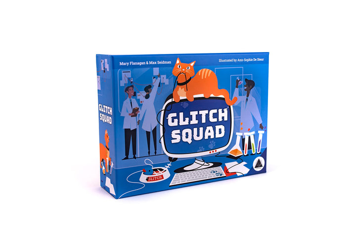 Glitch Squad, Collaborative Logic Puzzle Game, Ages 8+, 3 to 8 Players, Resonym Games