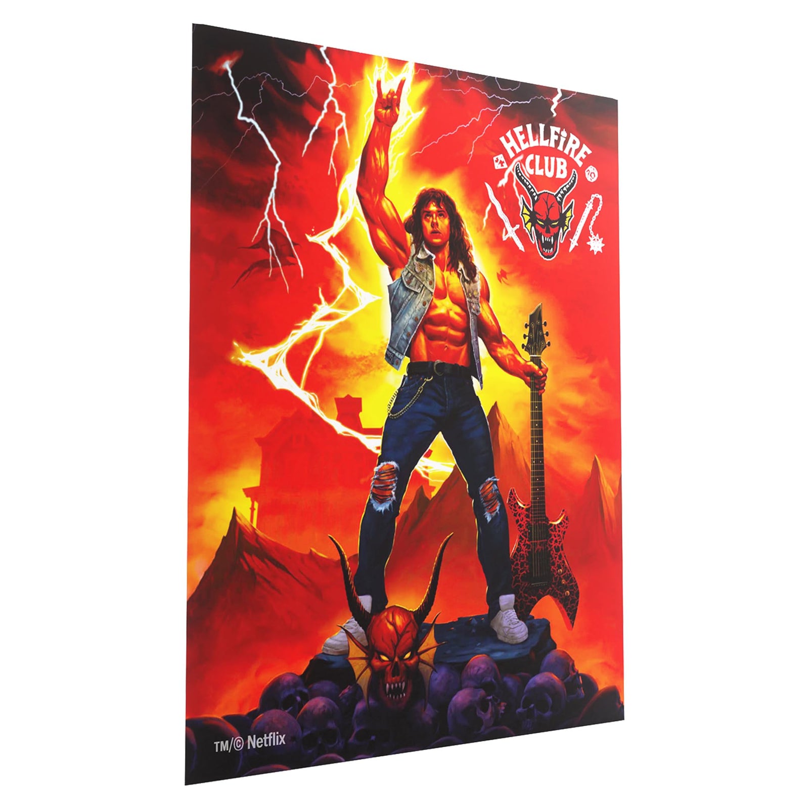 Stranger Things Hellfire Club Art Sleeves Eddie Munson Card Sleeve 1