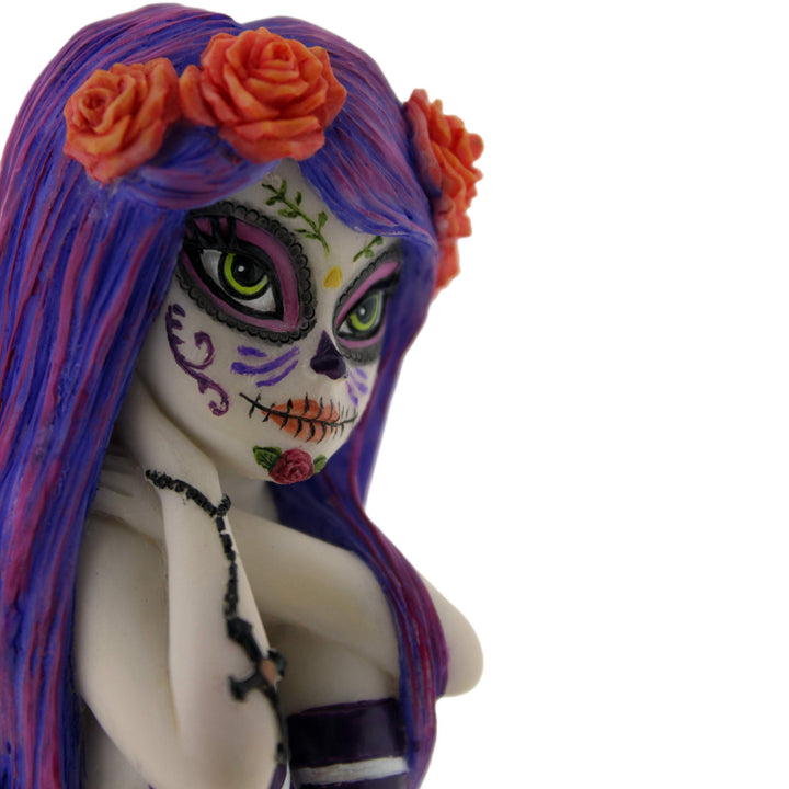 Esmerelda Figurine Sugar Skull Fairy Ornament 11cm