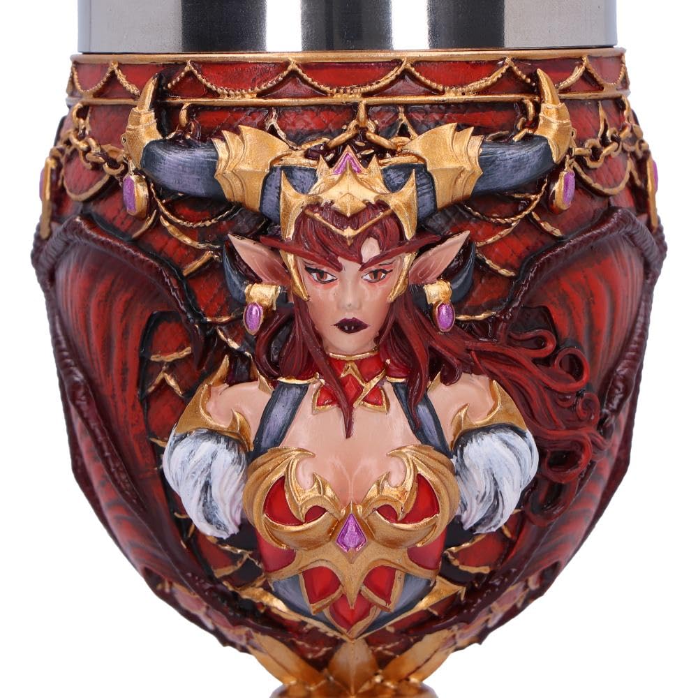 World of Warcraft Alextrasza Queen all Dragons Collectible Goblet 19.5cm