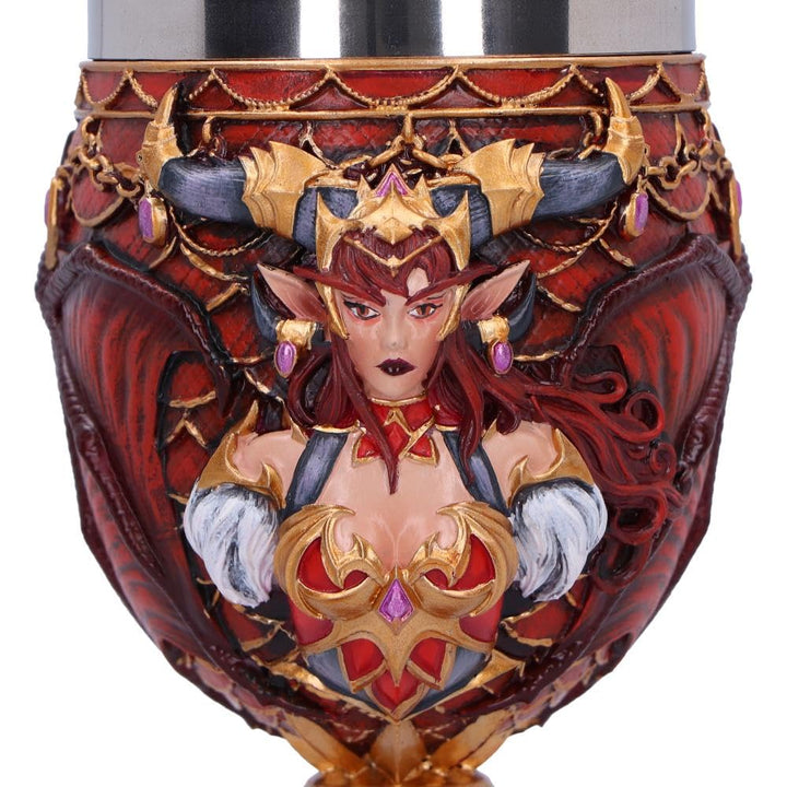 World of Warcraft Alextrasza Queen all Dragons Collectible Goblet 19.5cm