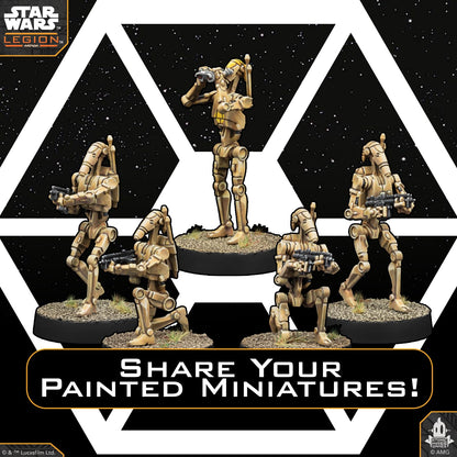Star Wars Legion B1 Battle Droids Board Game by Atomic Mass 5
