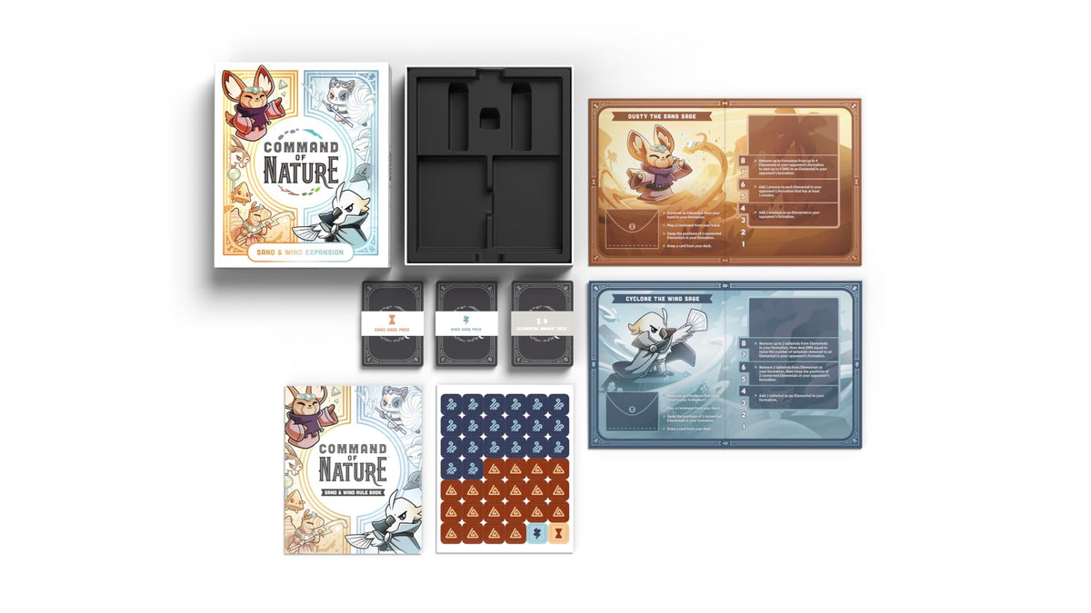 Command of Nature Base Game Board Game by TeeTurtle 12