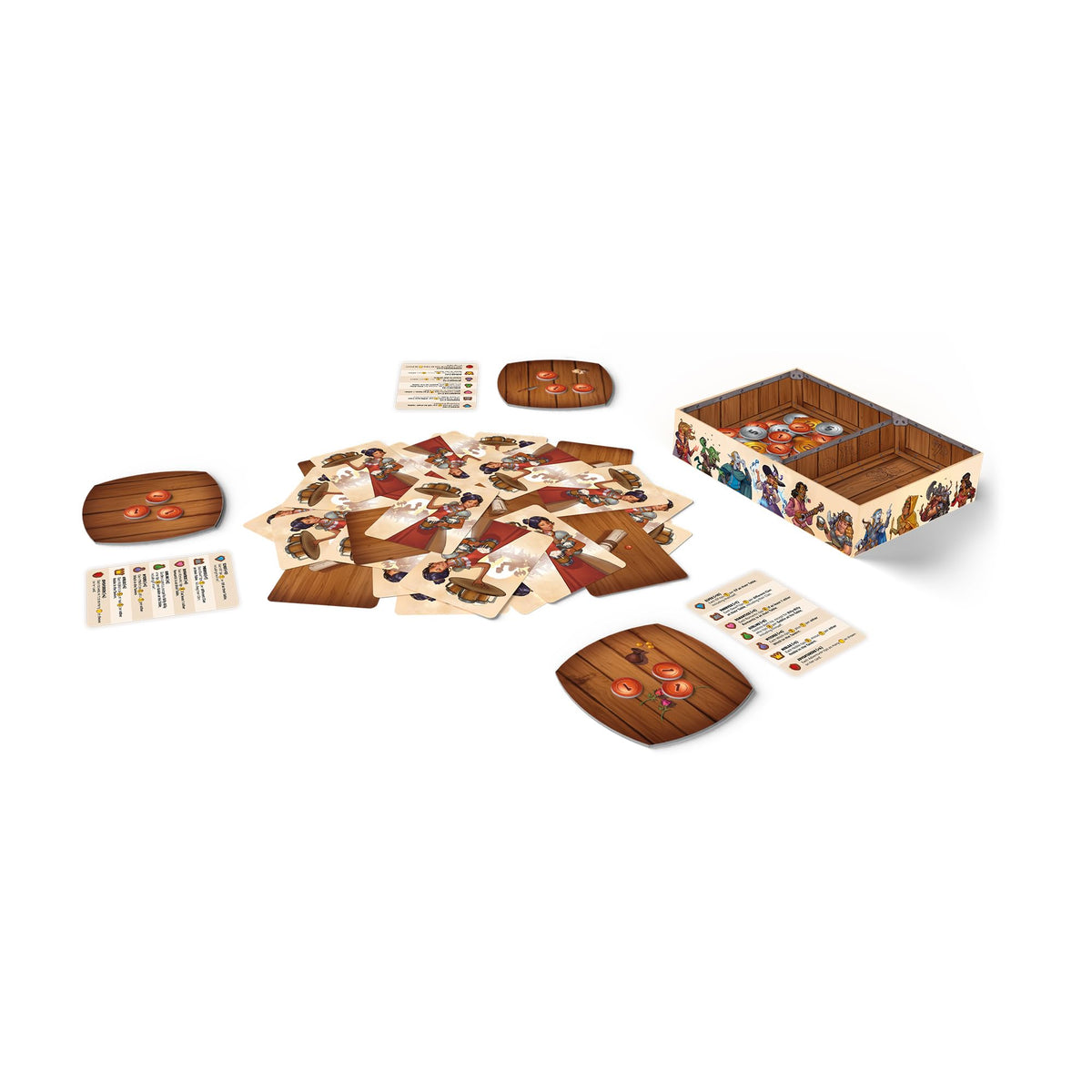 Little Tavern Party Game - Seat The Best Customers, Collect The Most Tips, and Win! Strategy Game for Kids & Adults, Ages 8+, 3-5 Players, 25 Min Playtime, Made by Repos Production 3