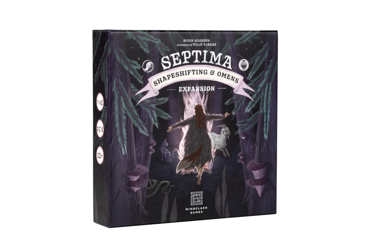 Mindclash Games Septima - Shapeshifting & Omens Expansion | Transform into Animal Forms & Face Omens | New Cards, Animal Tiles & Modular Gameplay 1