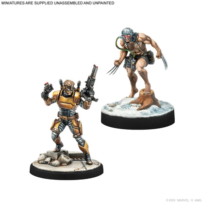 Marvel: Crisis Protocol Weapon X & Maverick Character Pack - Tabletop Superhero Game, Ages 14+, 2 Players, 90 Minute Playtime, Made by Atomic Mass Games 2