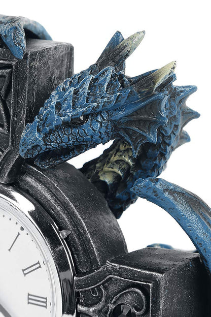 Draco Clock by Anne Stokes 17.8cm 4