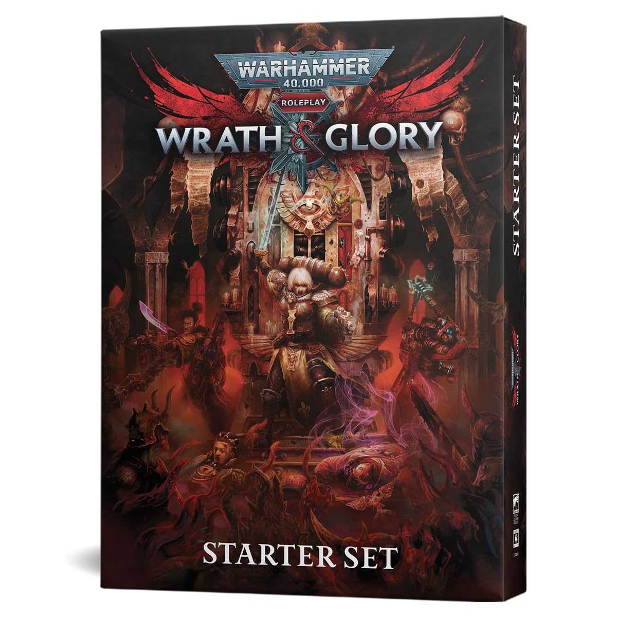 Warhammer 40 000 Roleplay Wrath and Glory Starter Set Roleplaying Game 1