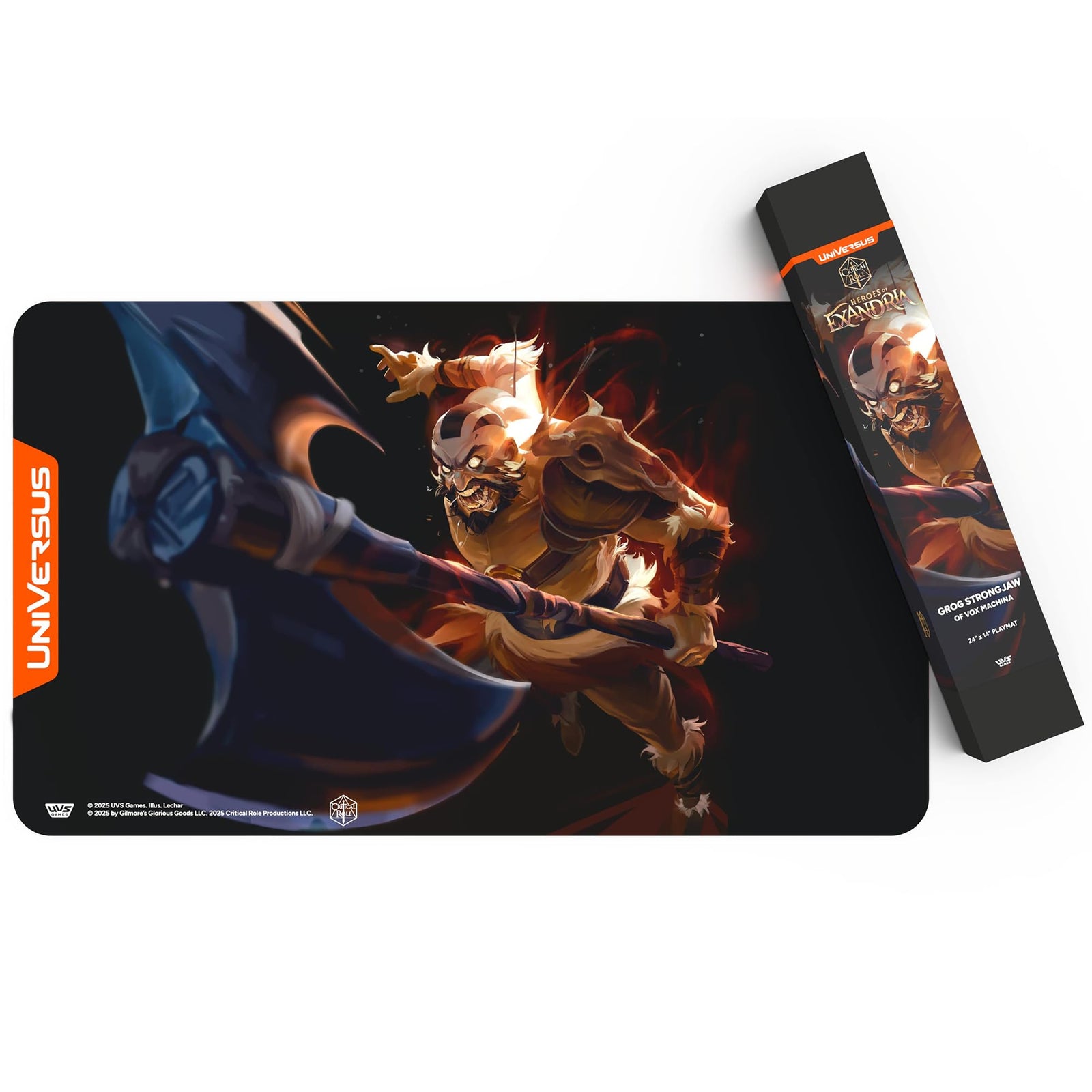 UVS Critical Role: Heroes of Exandria Grog Strongjaw - Playmat 2