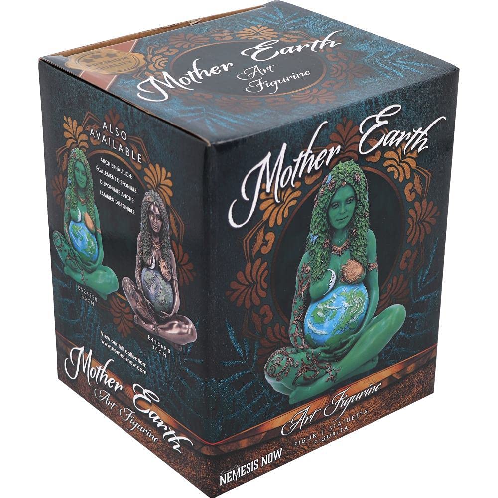 Small Ethereal Mother Earth Gaia Art Statue Painted Figurine 17.5cm