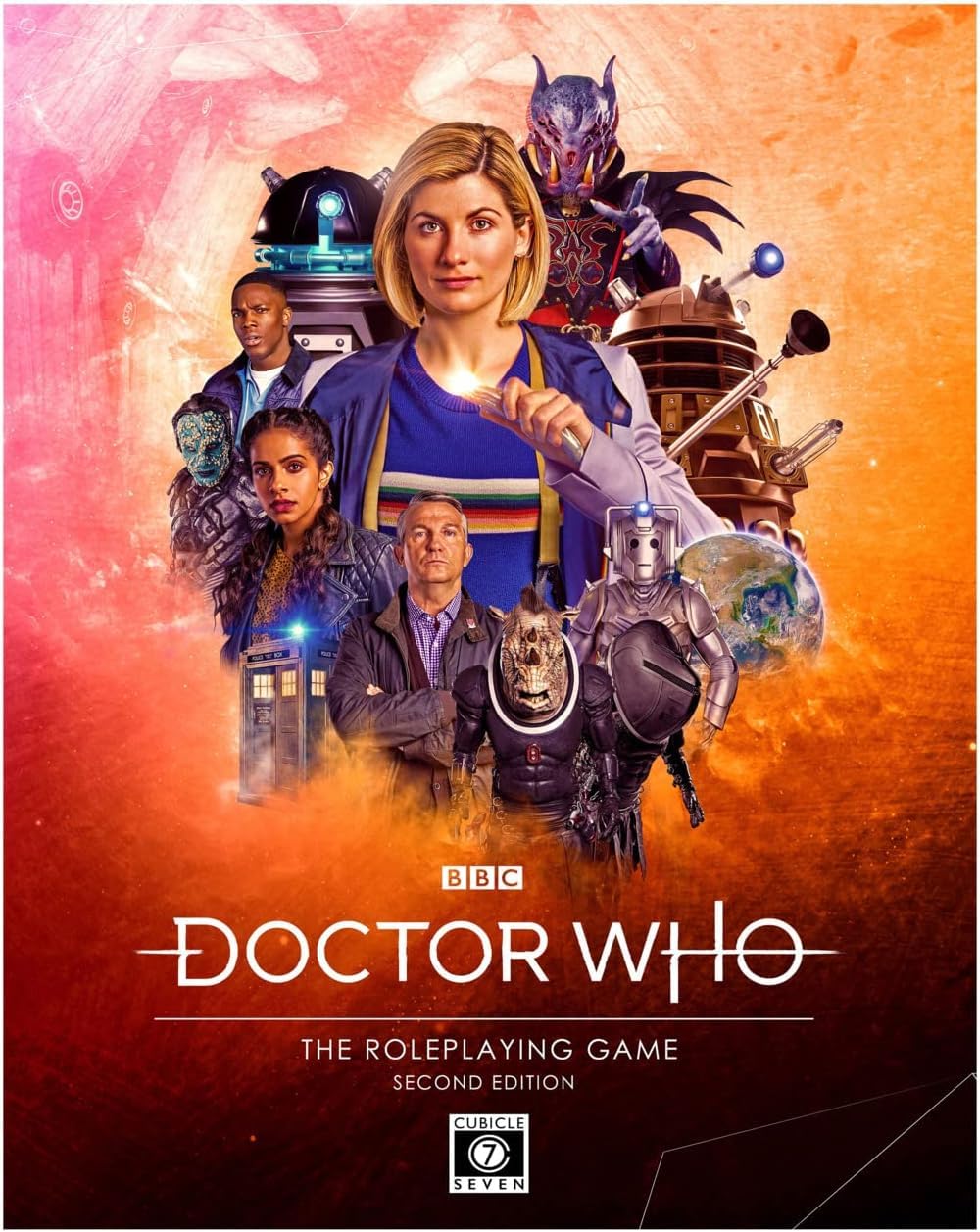 Doctor Who RPG Second Edition Roleplaying Game by Cubicle Seven 1