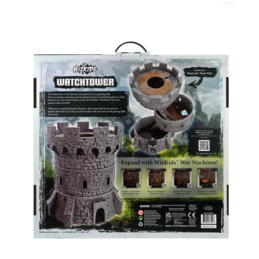 WizKids: Watchtower Boxed Set | Pair with Warlock Tiles 4D Settings Terrain