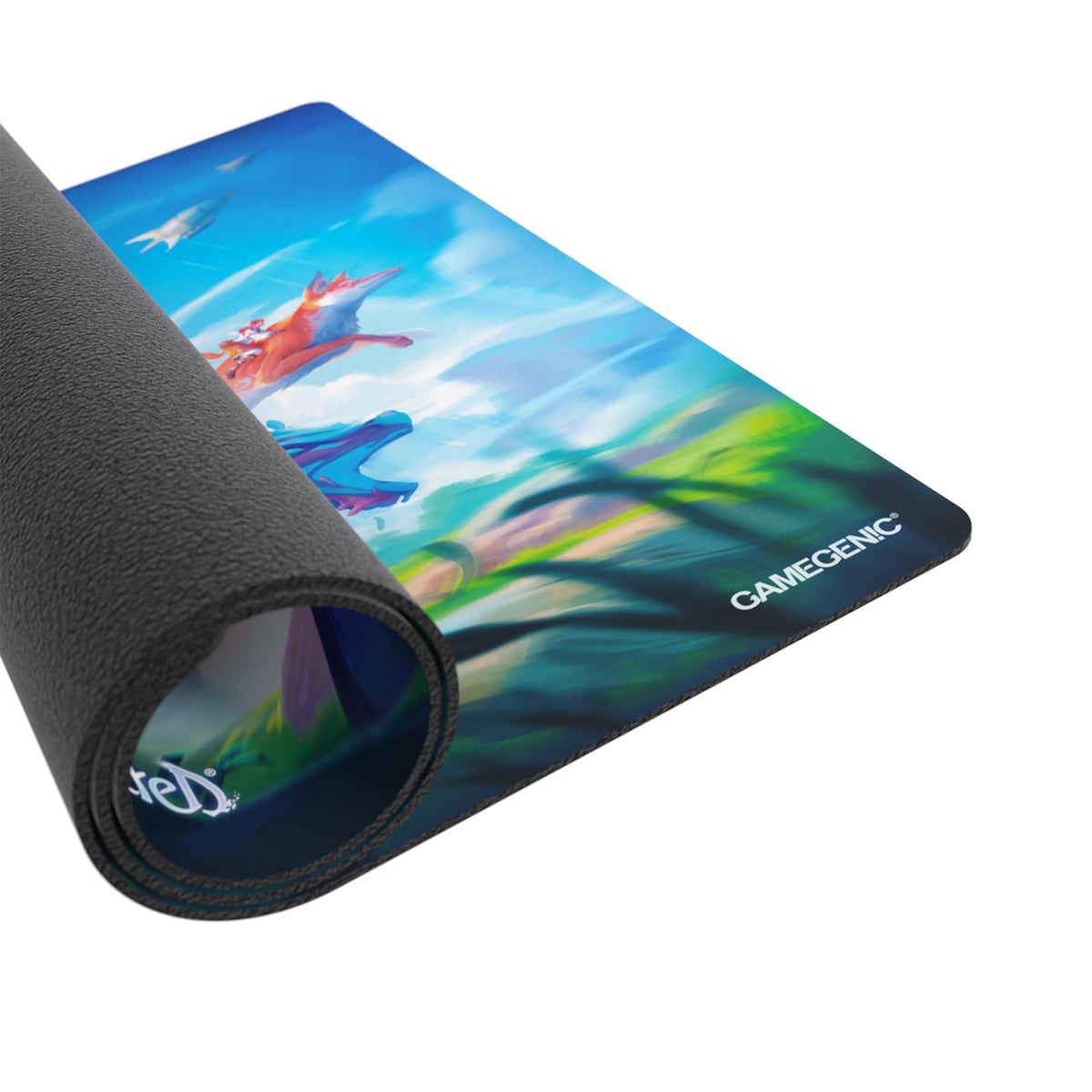 Altered Beyond The Gates Prime PLAYMAT - Officially Licensed, Ultrafine Surface, Anti-Slip, Full-Color Art Print, Soft Cushioned TCG Game Mat, 61x35cm, Made by Gamegenic 4