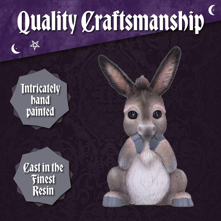Three Wise Donkeys Figurines 11cm