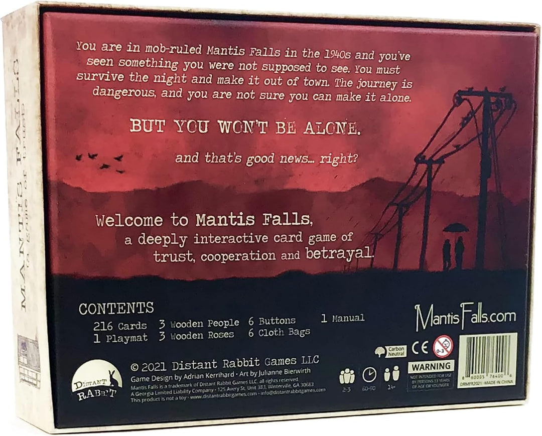 Mantis Falls Board Game