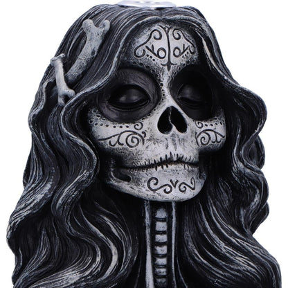 Calaveras Offering Gothic Day of the Dead Inspired Backflow Incense Burner 16cm 5