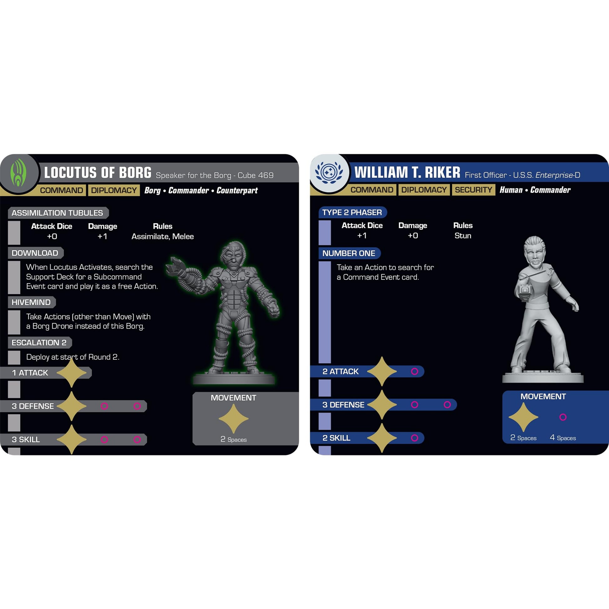 Gale Force Nine - Star Trek Away Teams Starter Set 7