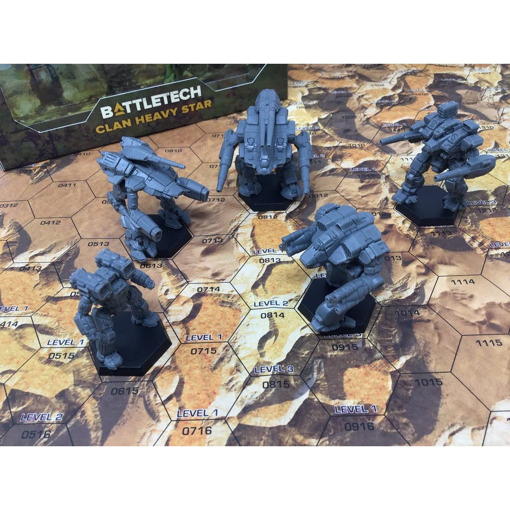 BattleTech Clan Heavy Star Miniature Game by Catalyst Game Labs 7