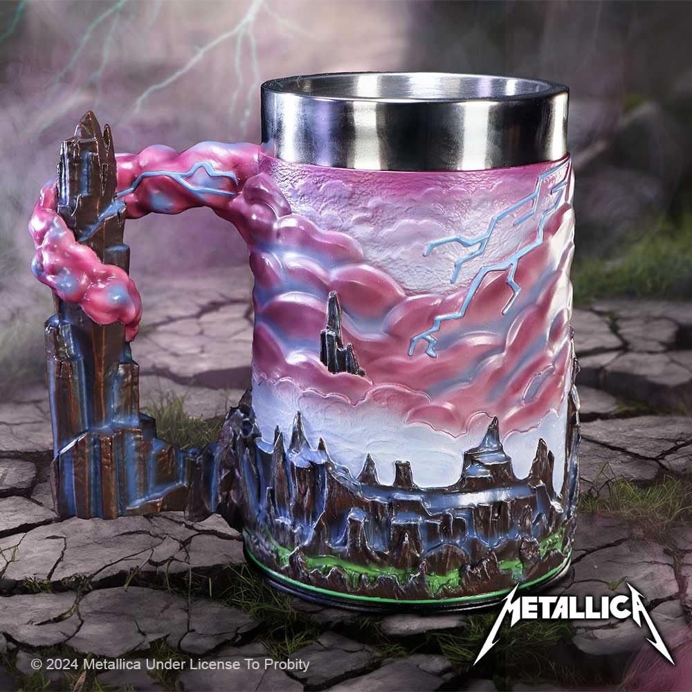 Metallica Creeping Death Artwork Inspired Tankard 18cm Officially Licensed