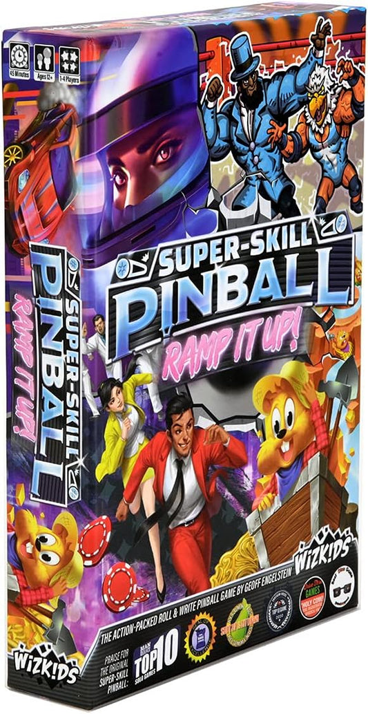 Super Skill Pinball Ramp It Up Board Game