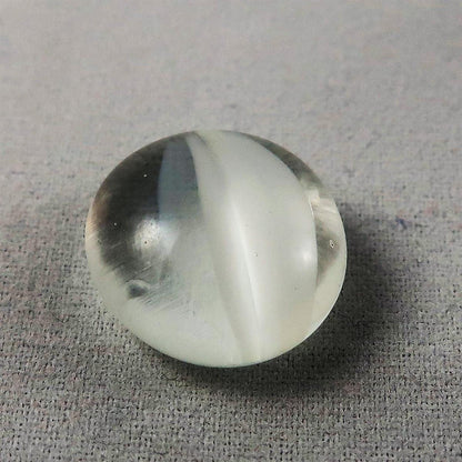 Chessex 01162 White Cats eye Glass Stones Qty 40 or more in 5 inches Tube 3