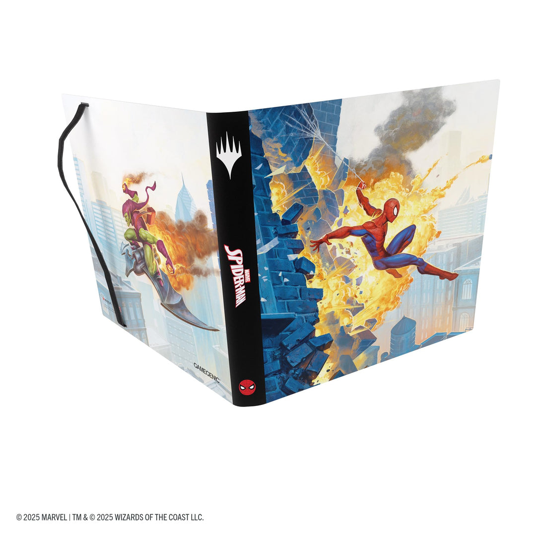 Gamegenic MTG Marvel's Spider-Man 24-Pocket Album- Spider-Man/Green Goblin