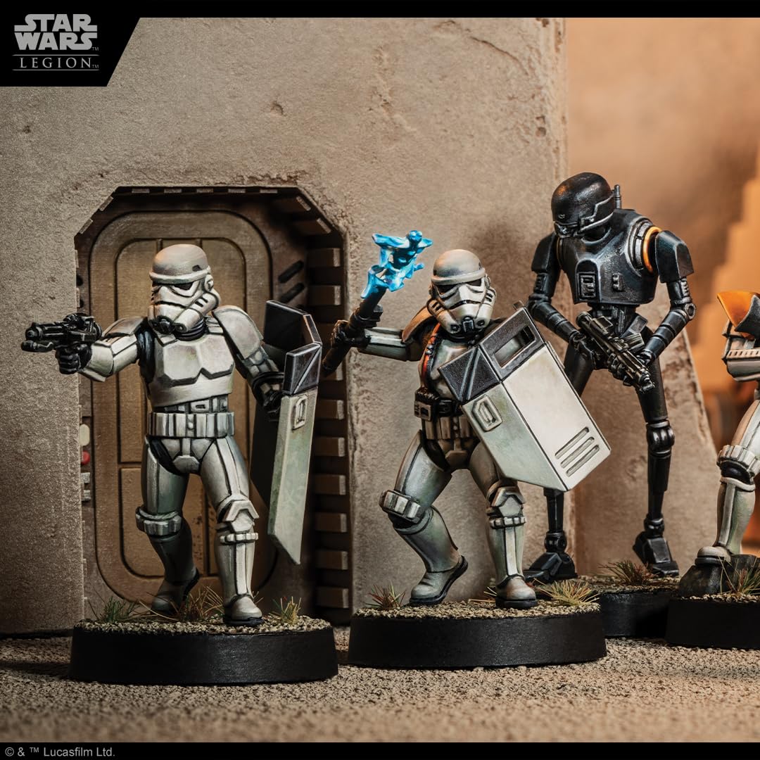 Atomic Mass Games Star Wars: Legion Imperial Riot Control Squad Unit Expansion - Maintain Order! Tabletop Miniatures Strategy Game, Ages 14+, 2 Players, 3 Hour Playtime, Made