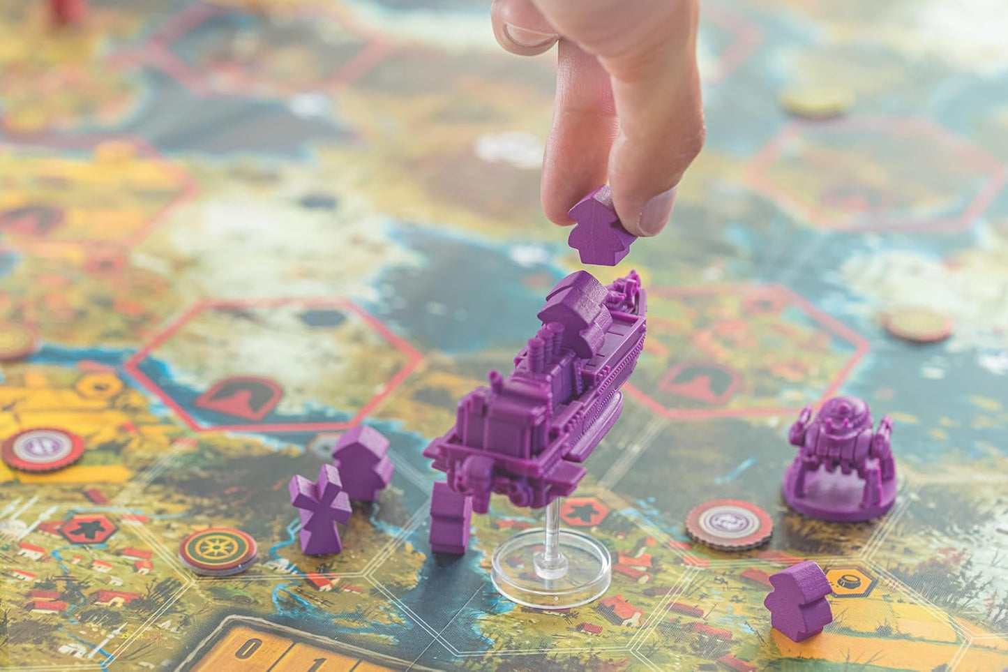 Scythe the Wind Gambit Airship Board Game Expansion