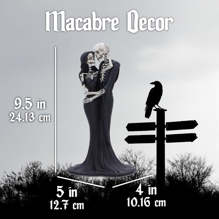 Eternal Embrace Gothic Skeletons Figurine 24cm