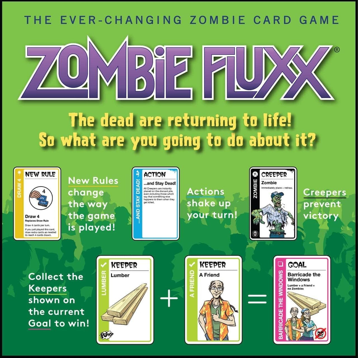 Zombie Fluxx Board Game by Looney Labs 3