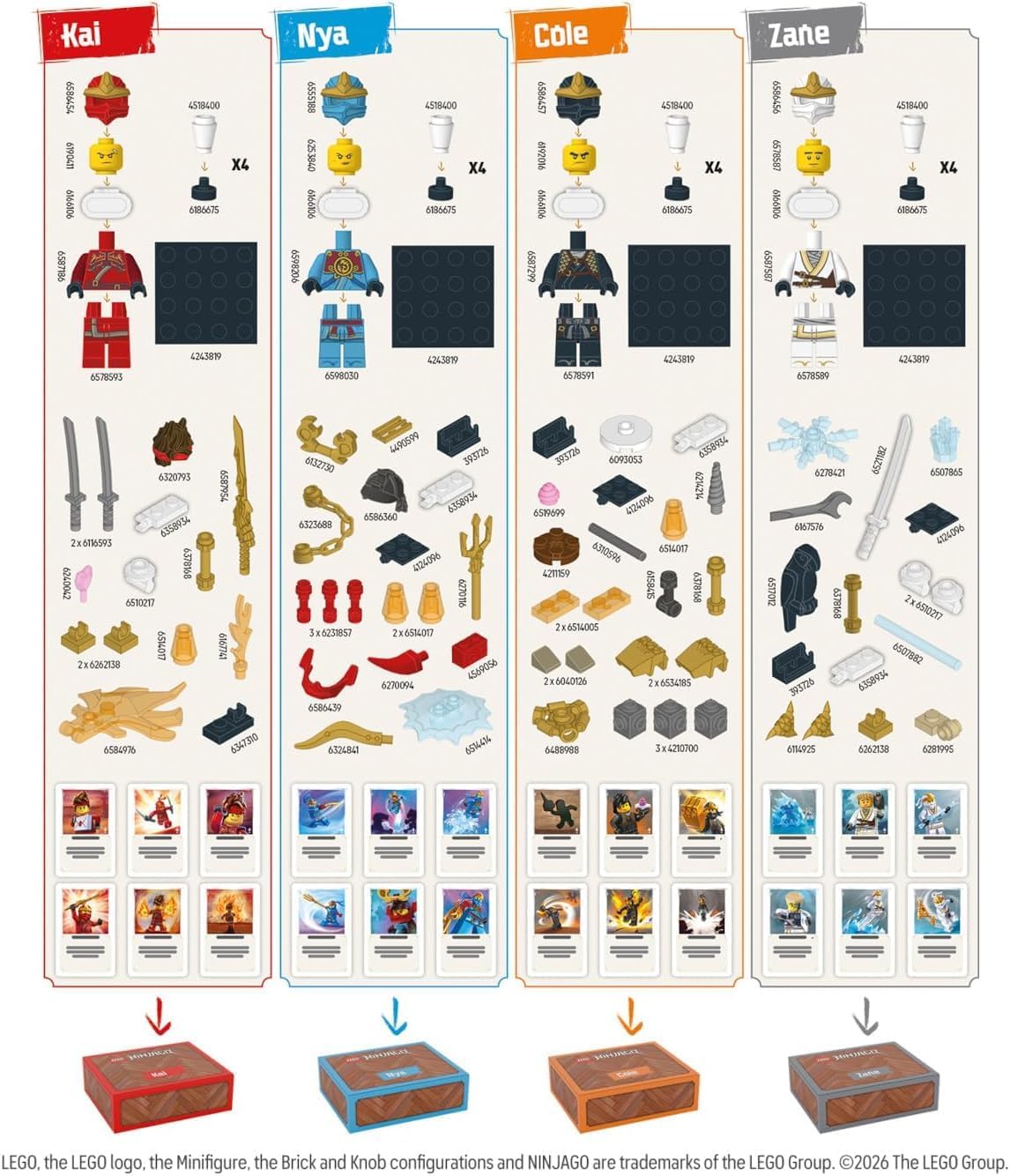 Ninjago Destinys Bounty Adventures Cooperative Board Game