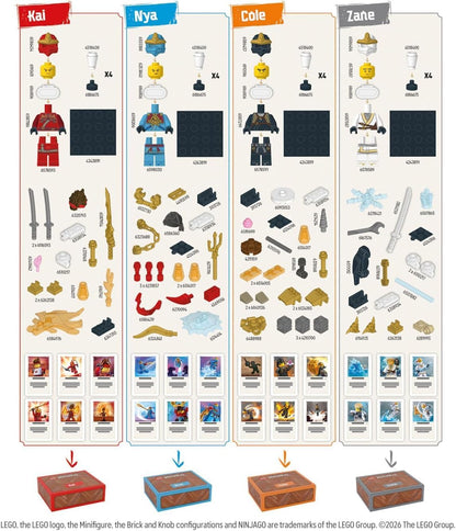 Ninjago Destinys Bounty Adventures Cooperative Board Game