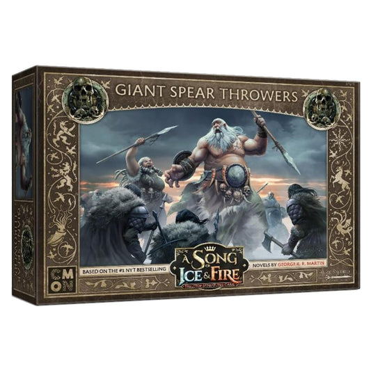 CMON A Song of Ice and Fire Tabletop Miniatures Game Giant Spear Throwers Unit Box - Powerful Ranged Giants! Strategy Game for Adults, Ages 14+, 2+ Players, 45-60 Minute Playtime, Made 1
