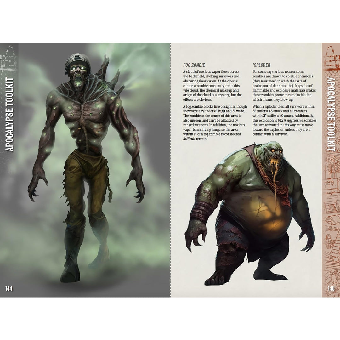 Modiphius Entertainment: County Road Z: Core Rulebook - Hardcover RPG Book, Rural Survival in The Zombie Apocalypse, 184pgs, Solo Tabletop Roleplaying