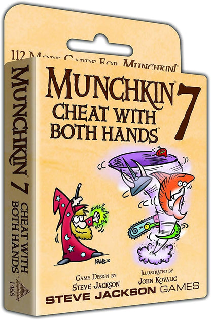 Munchkin 7 Cheat With Both Hands Board Game by Steve Jackson 1