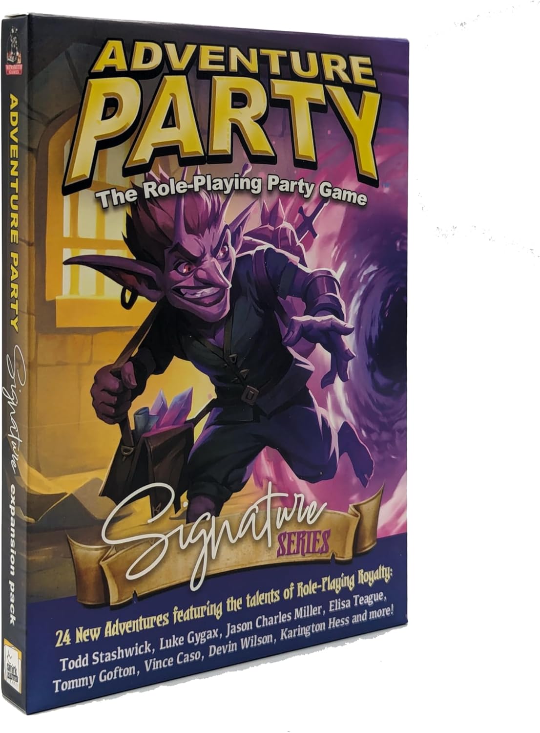 Signature Series Adventure Party the Role Playing Party Board Game Expansion