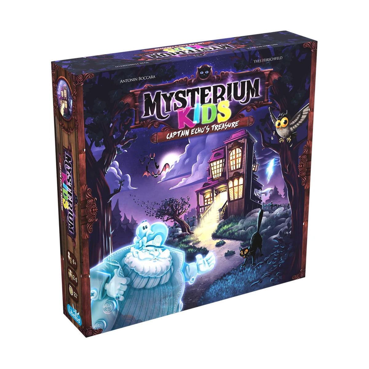 Mysterium Kids: Captain Echo's Treasure Board Game - Enchanting Cooperative Mystery Game for Young Detectives, Fun for Family Game Night, Ages 6+, 2-6 Players, 21 Minute Playtime, Made by Libellud 1