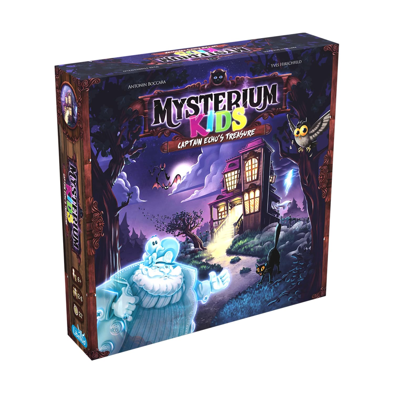 Mysterium Kids: Captain Echo's Treasure Board Game - Enchanting Cooperative Mystery Game for Young Detectives, Fun for Family Game Night, Ages 6+, 2-6 Players, 21 Minute Playtime, Made by Libellud 1