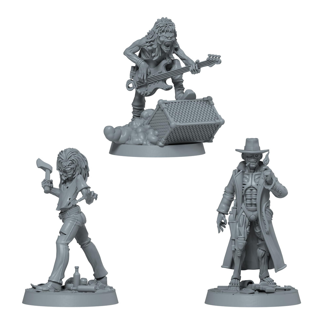 Zombicide Iron Maiden Character Pack #2 - Eddie Miniatures and Game Enhancements! Cooperative Strategy Board Game, Ages 14+, 1-6 Players, 60 Minute Playtime, Made by CMON