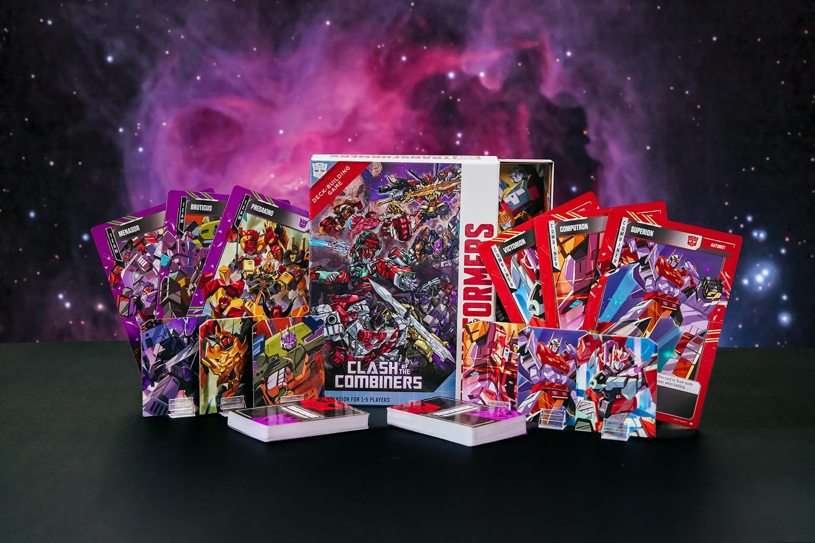 Clash of the Combiners Transformers Deck Building Game Exp Board Game by Renegade Studio 2