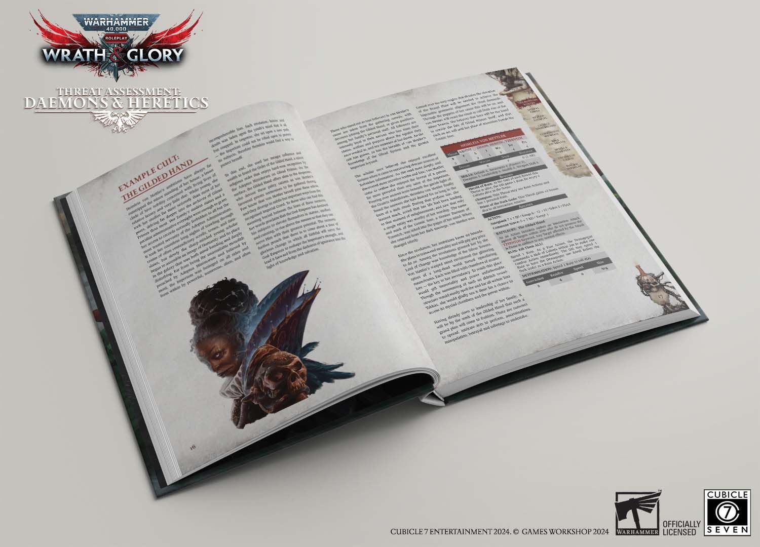 Threat Assessment: Daemons & Heretics - Wrath & Glory: Warhammer 40,000 Roleplay 2