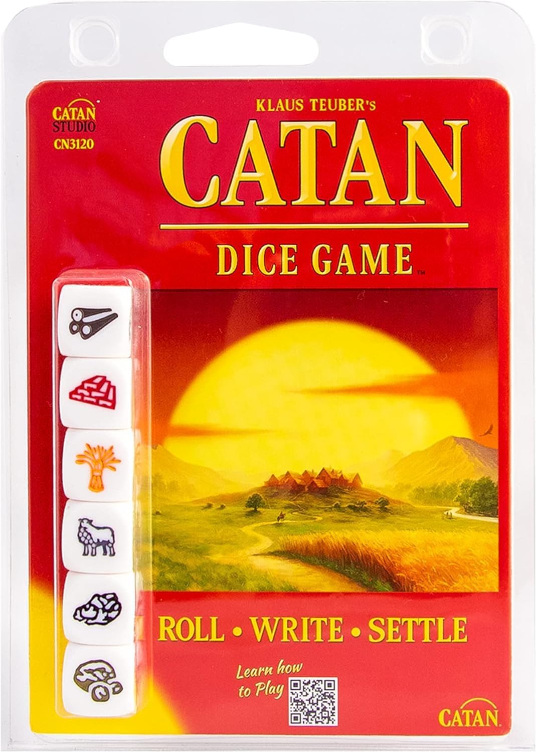 CATAN Dice Game Clamshell Board Game