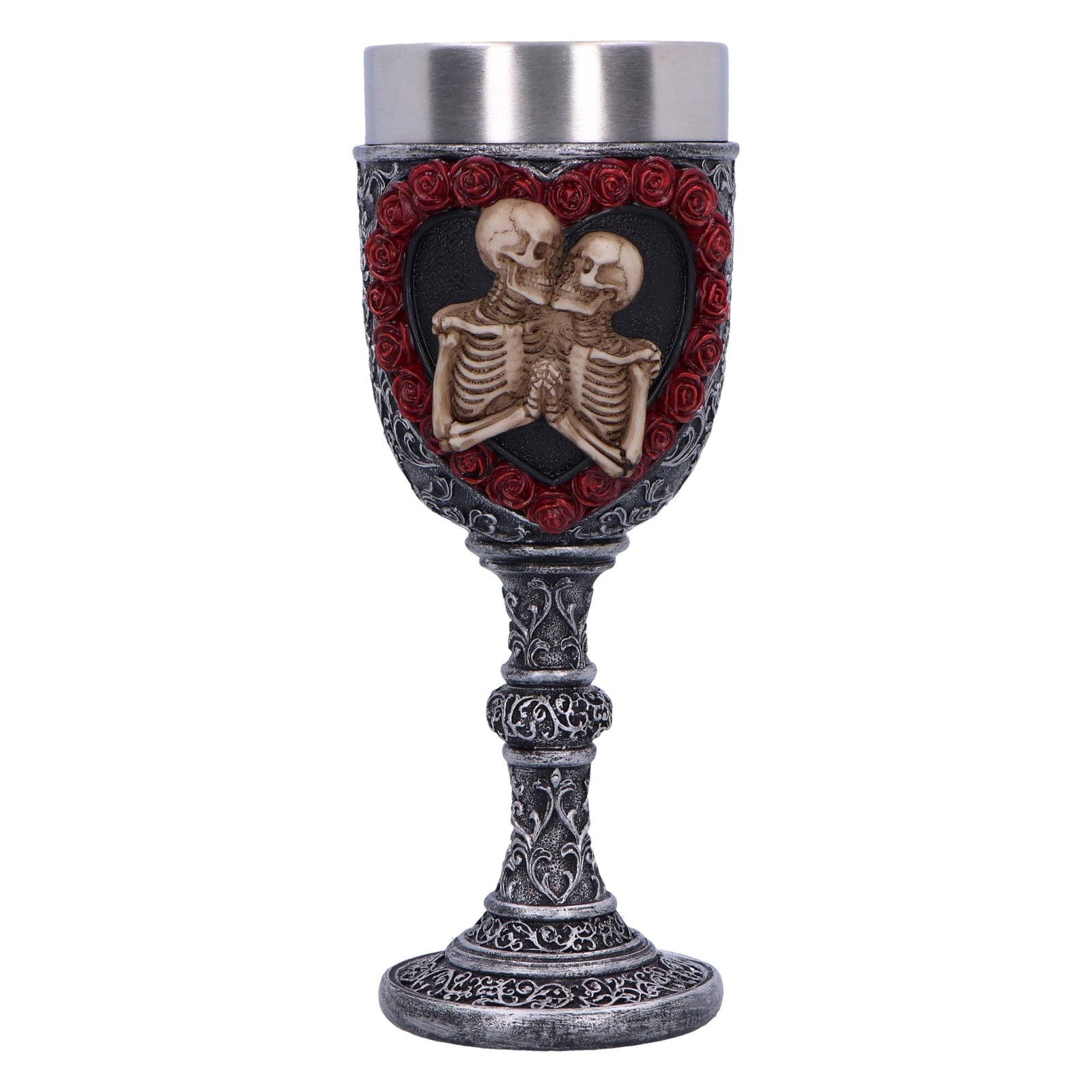To Have and Hold Skeleton Lovers Goblet 19.5cm 2
